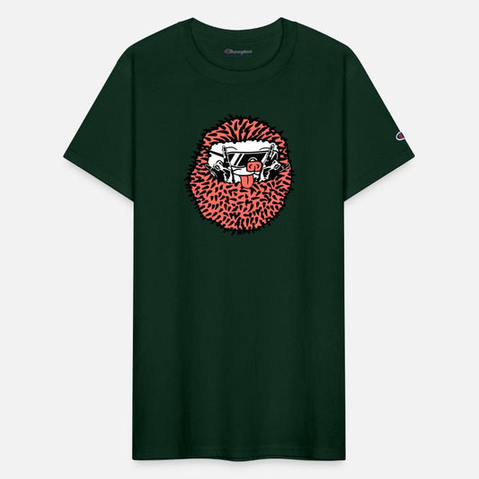 Cool Hedgehog Heavy Metal Music Horns Hand Gesture