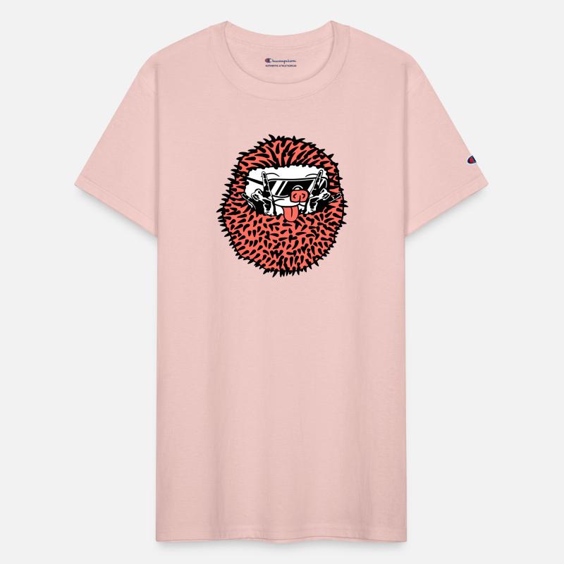 Cool Hedgehog Heavy Metal Music Horns Hand Gesture