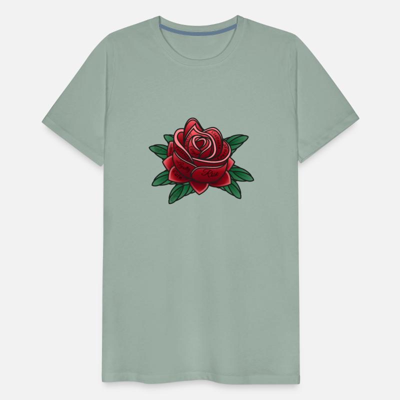 cool motivations words on rose flower tshirt desig