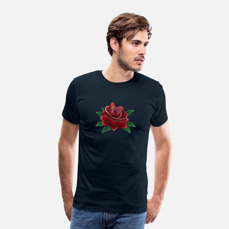 cool motivations words on rose flower tshirt desig