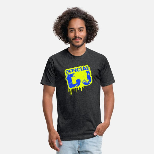 Cool Official DJ Club Music Party Stamp Graffiti
