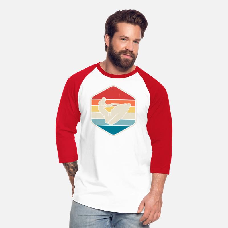 Cool Retro Jet Ski Lover Art For Men & Women