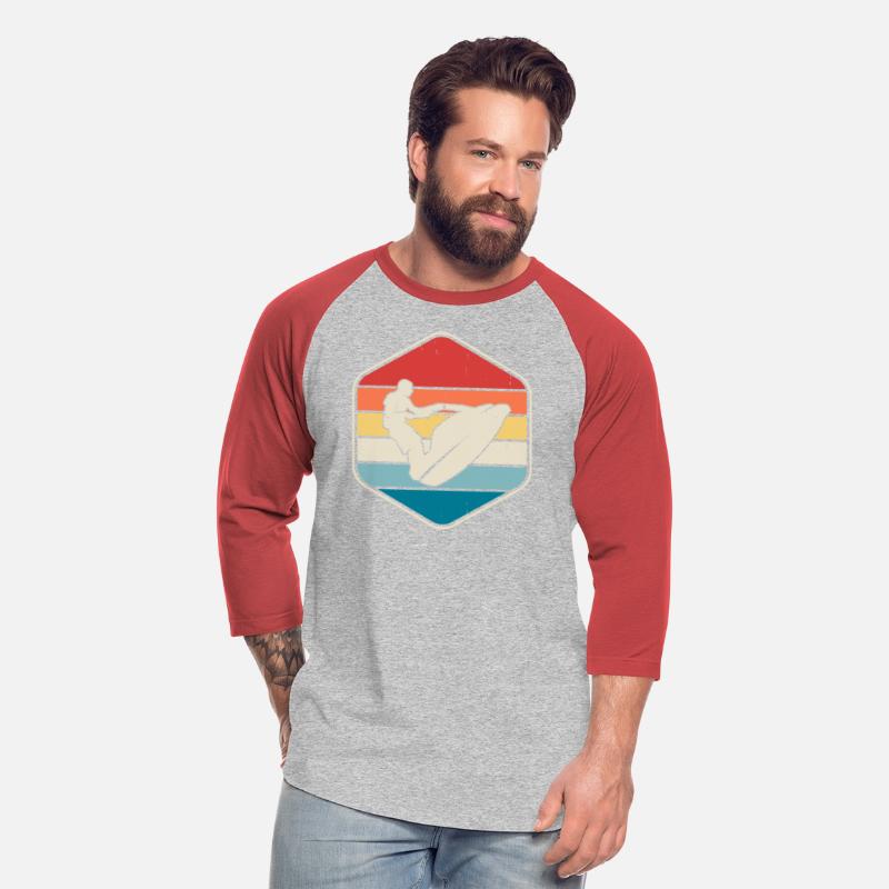 Cool Retro Jet Ski Lover Art For Men & Women