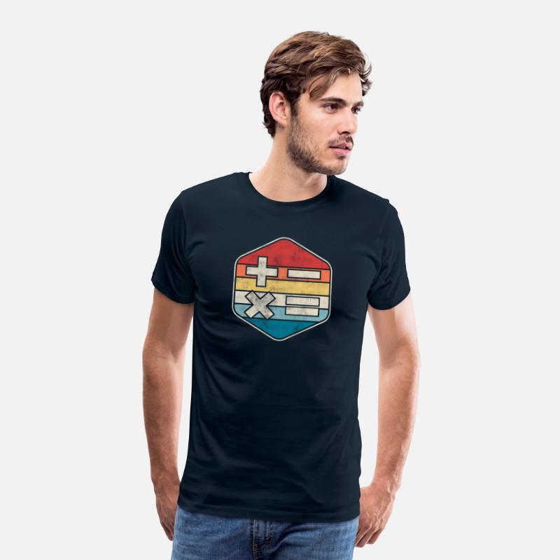 Cool Retro Math Art For Math Teacher Student