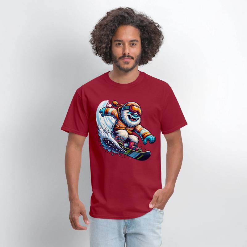 Cool Snowboarding Yeti Adventure