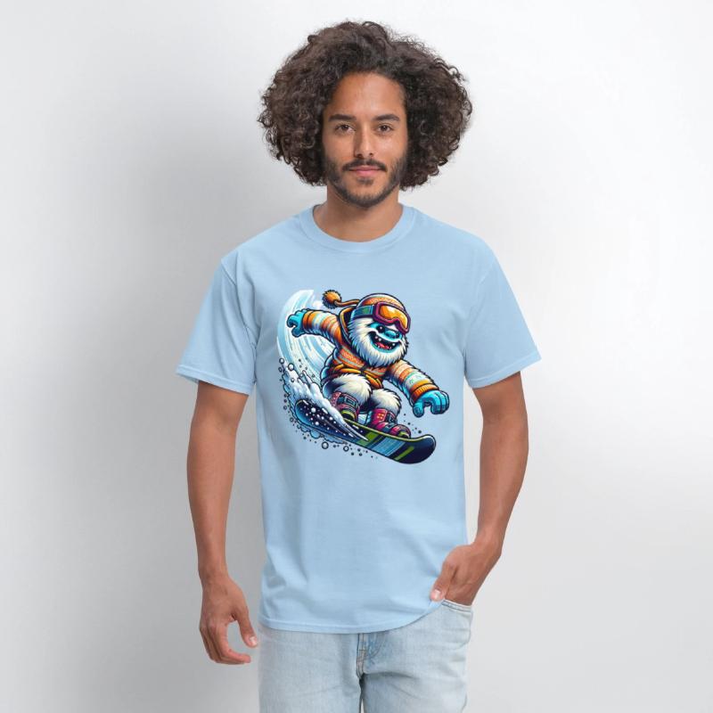 Cool Snowboarding Yeti Adventure