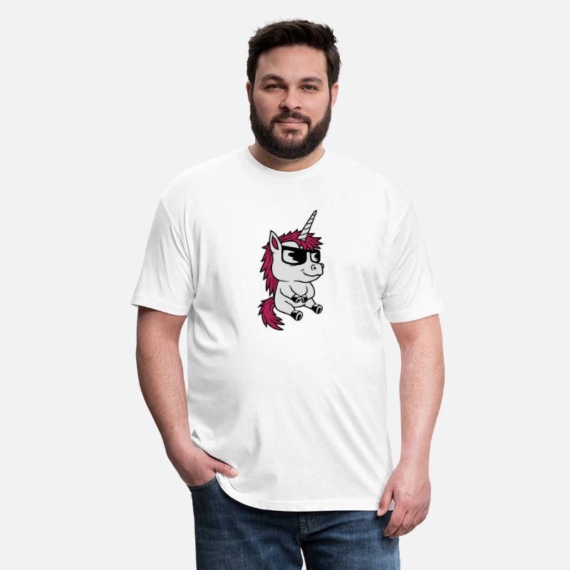 Cool sunglasses unicorn comic