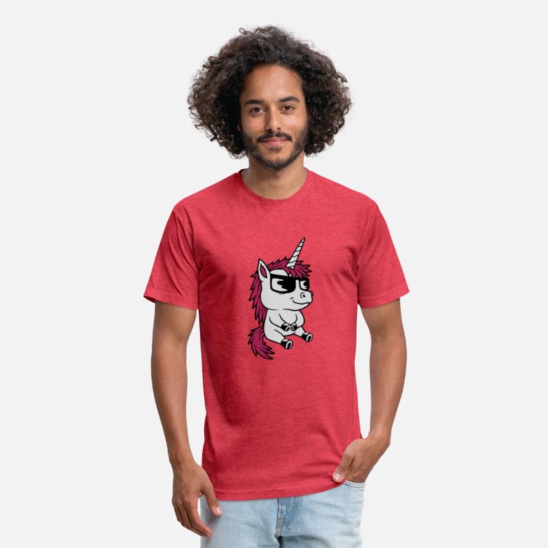 Cool sunglasses unicorn comic