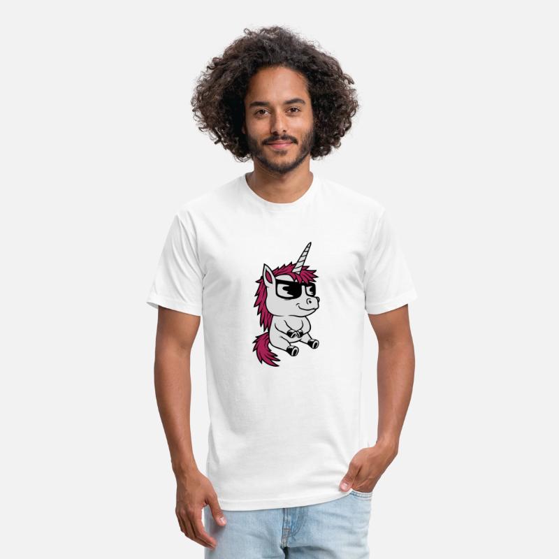 Cool sunglasses unicorn comic