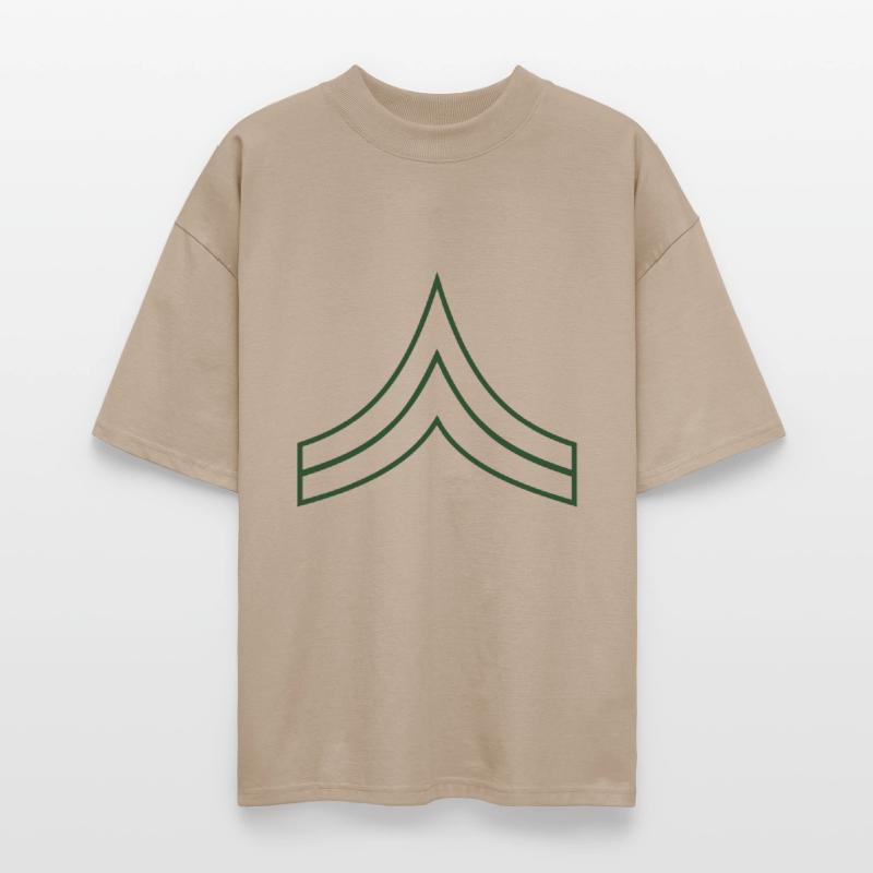 Corporal Stripes military insignia