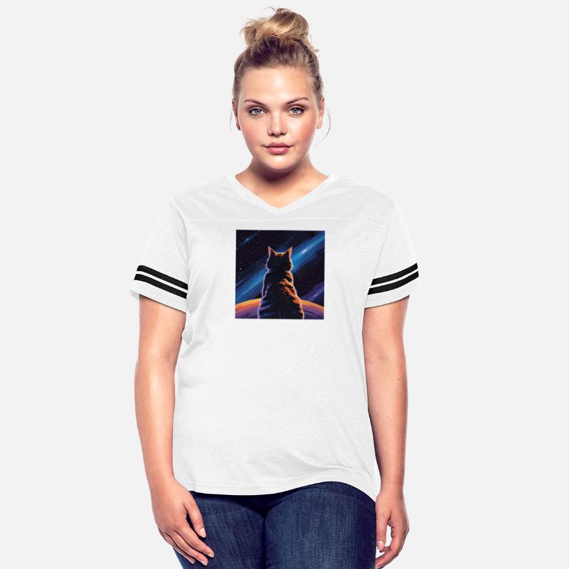 Cosmic Cat Stargazing Design