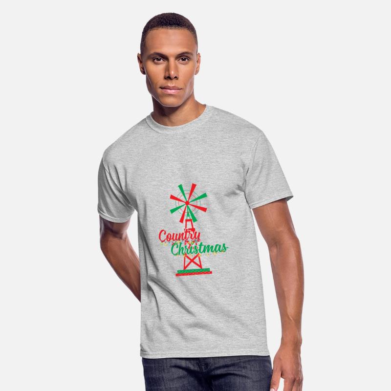 Country Christmas Windmill With Ornaments