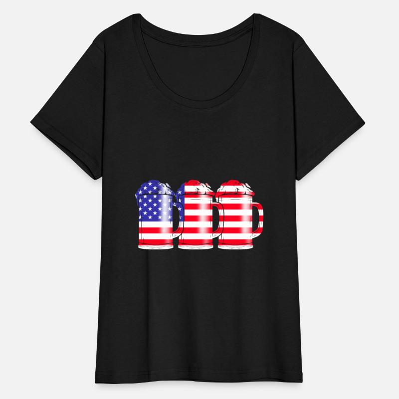 Craft Beer American Flag USA Drinking
