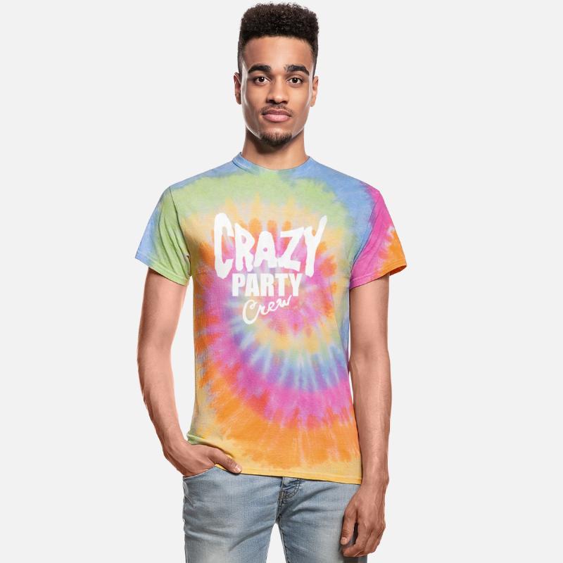 Crazy Party Crew Weird Insane Mad Fun Team Friends