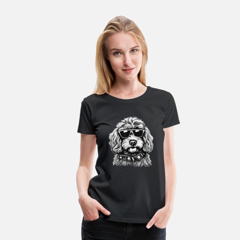 Cute Cavapoo Rock Star Puppy