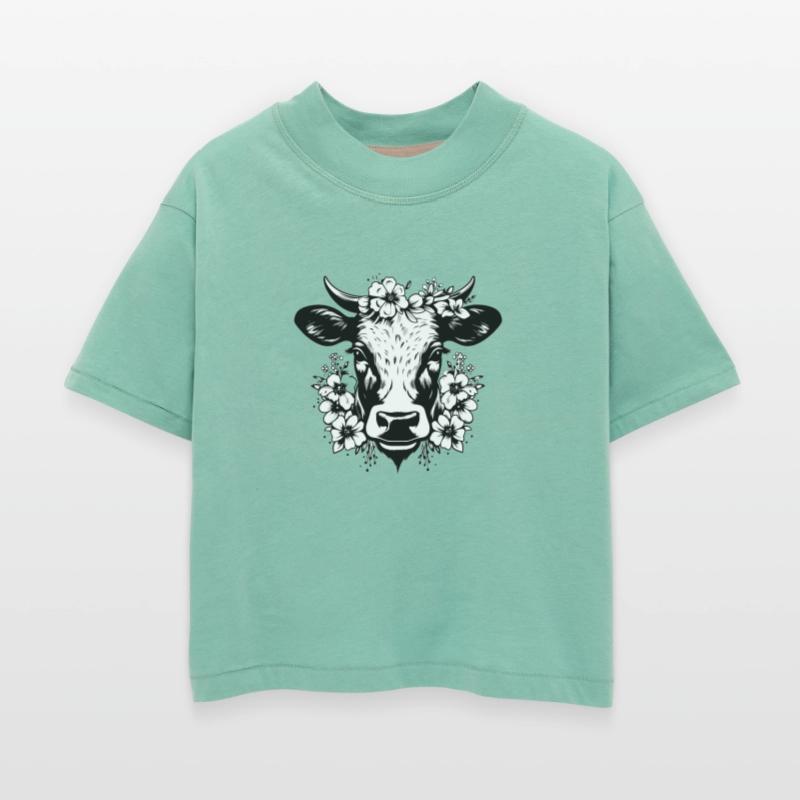 Cute Cow Portrait - Cow Head - Farm Animal vector