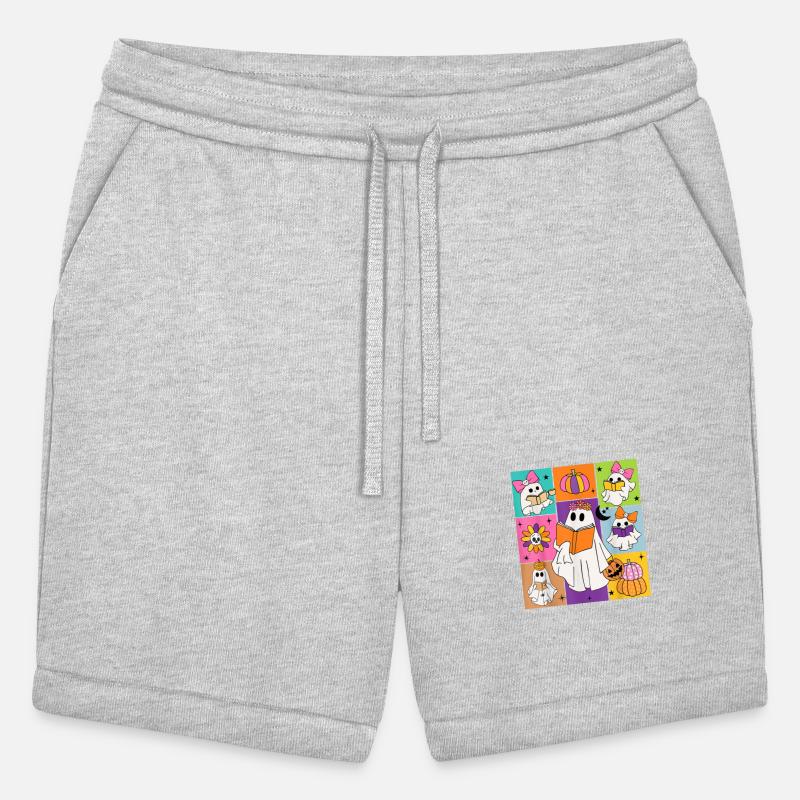 Cute Ghost Book Reading Halloween Teacher Kids Boo