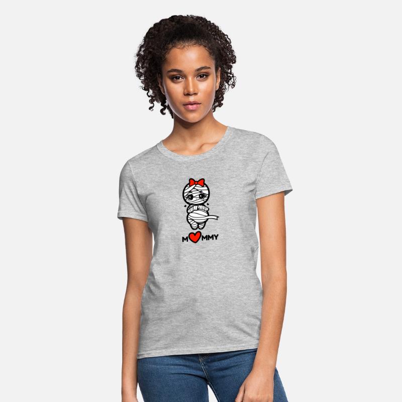 Cute Pregnant Mommy Mummy Cartoon