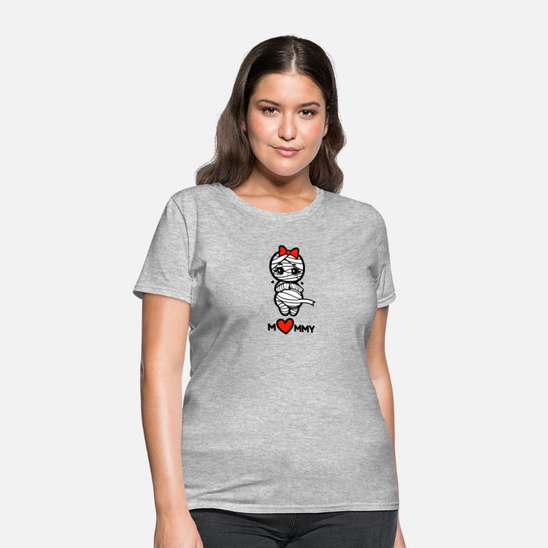 Cute Pregnant Mommy Mummy Cartoon