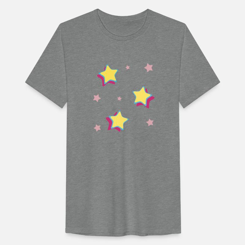 Cute Stars Pattern Aesthetic Bright Color