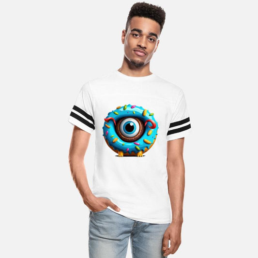 Cyclops little monster donut eye