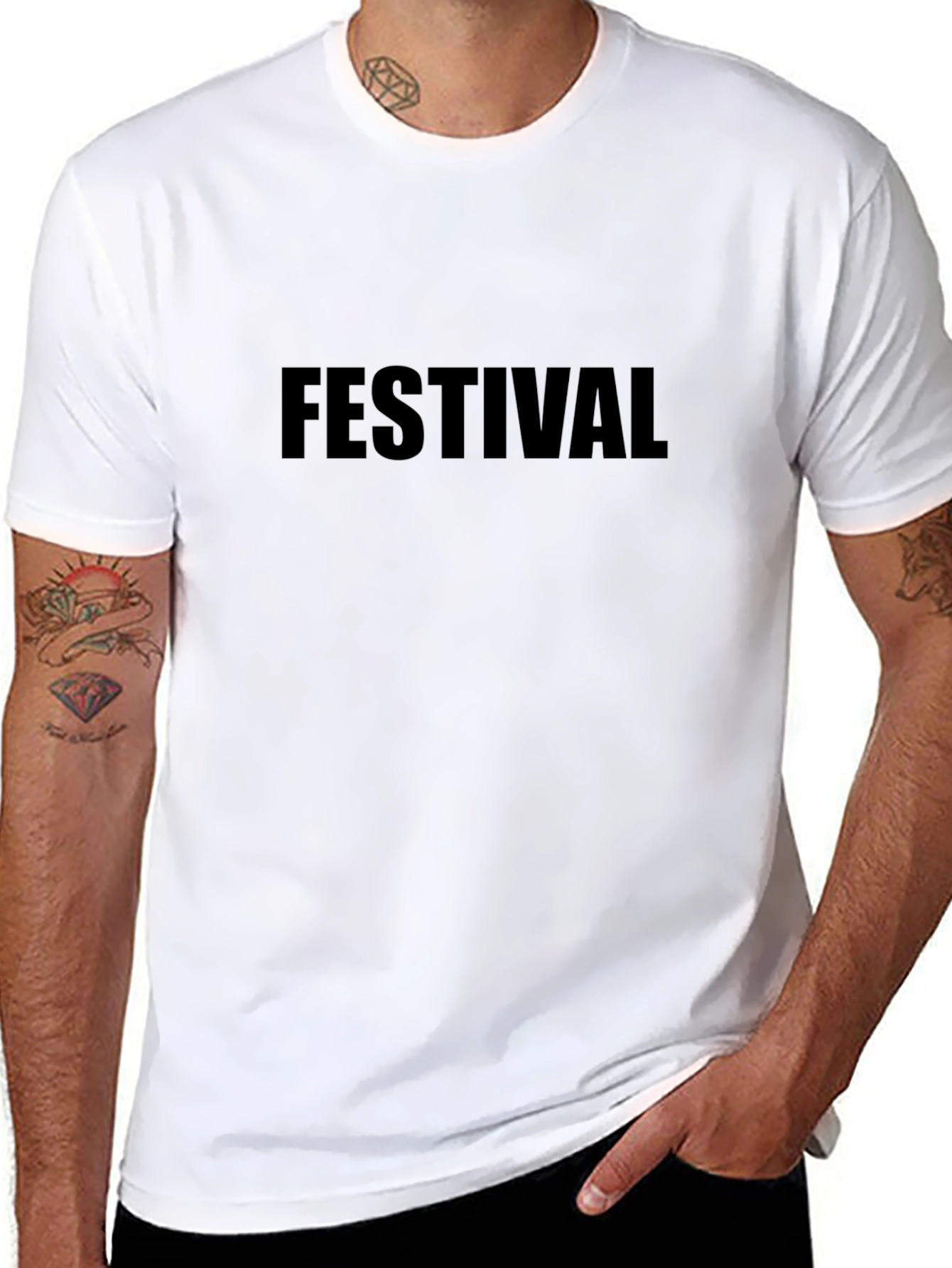 Festival Black T-Shirt