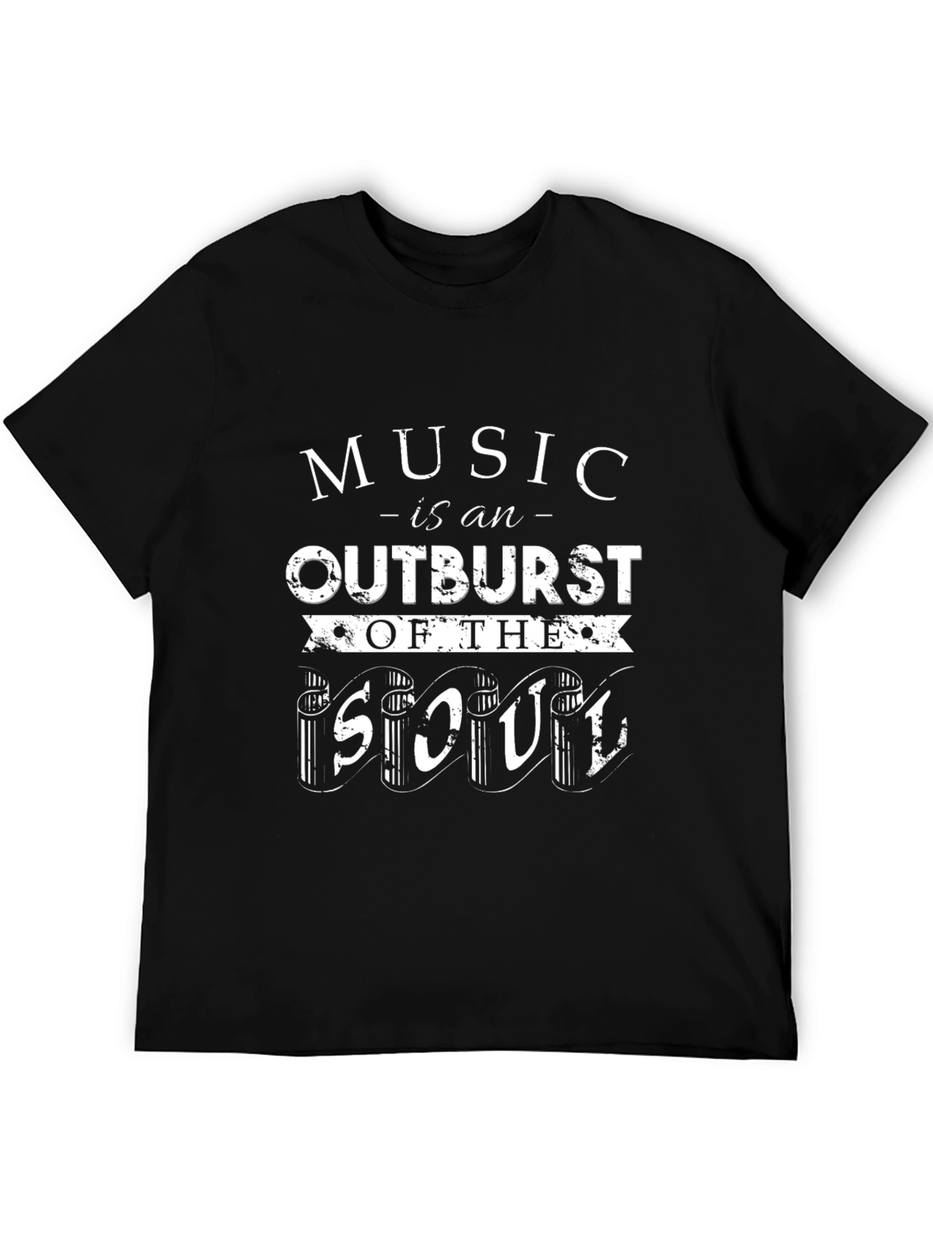 Music is an Outburst of the Soul Graphic T-Shirt