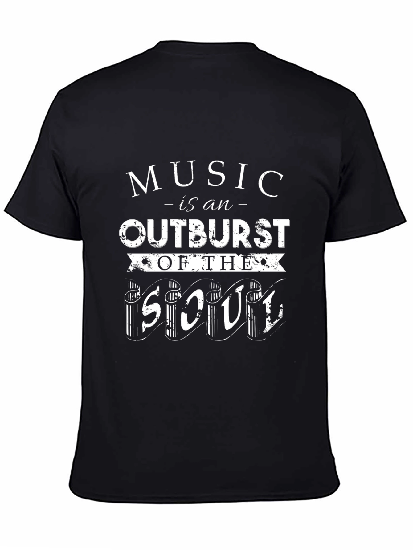 Music is an Outburst of the Soul Graphic T-Shirt