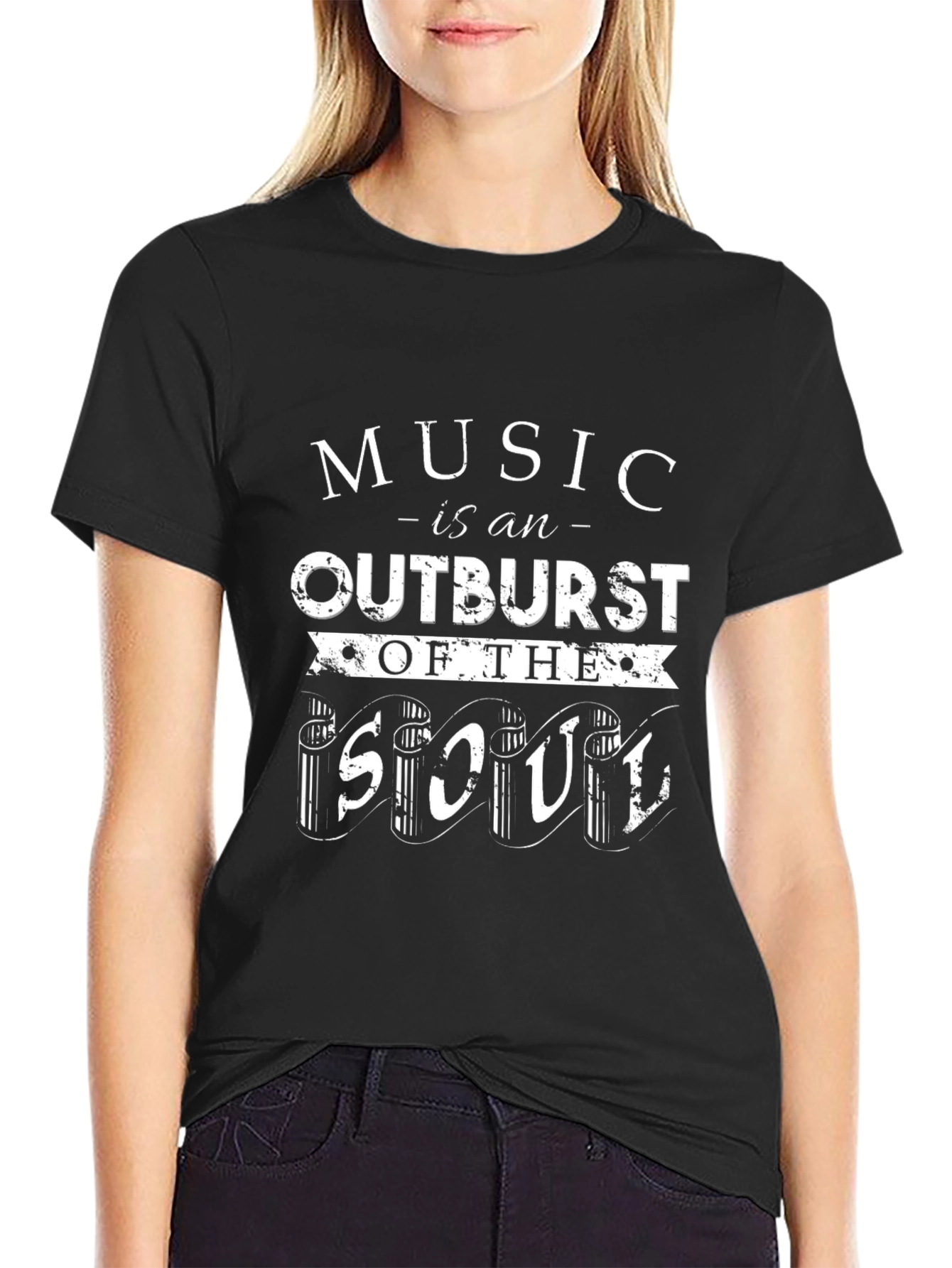 Music is an Outburst of the Soul Graphic T-Shirt