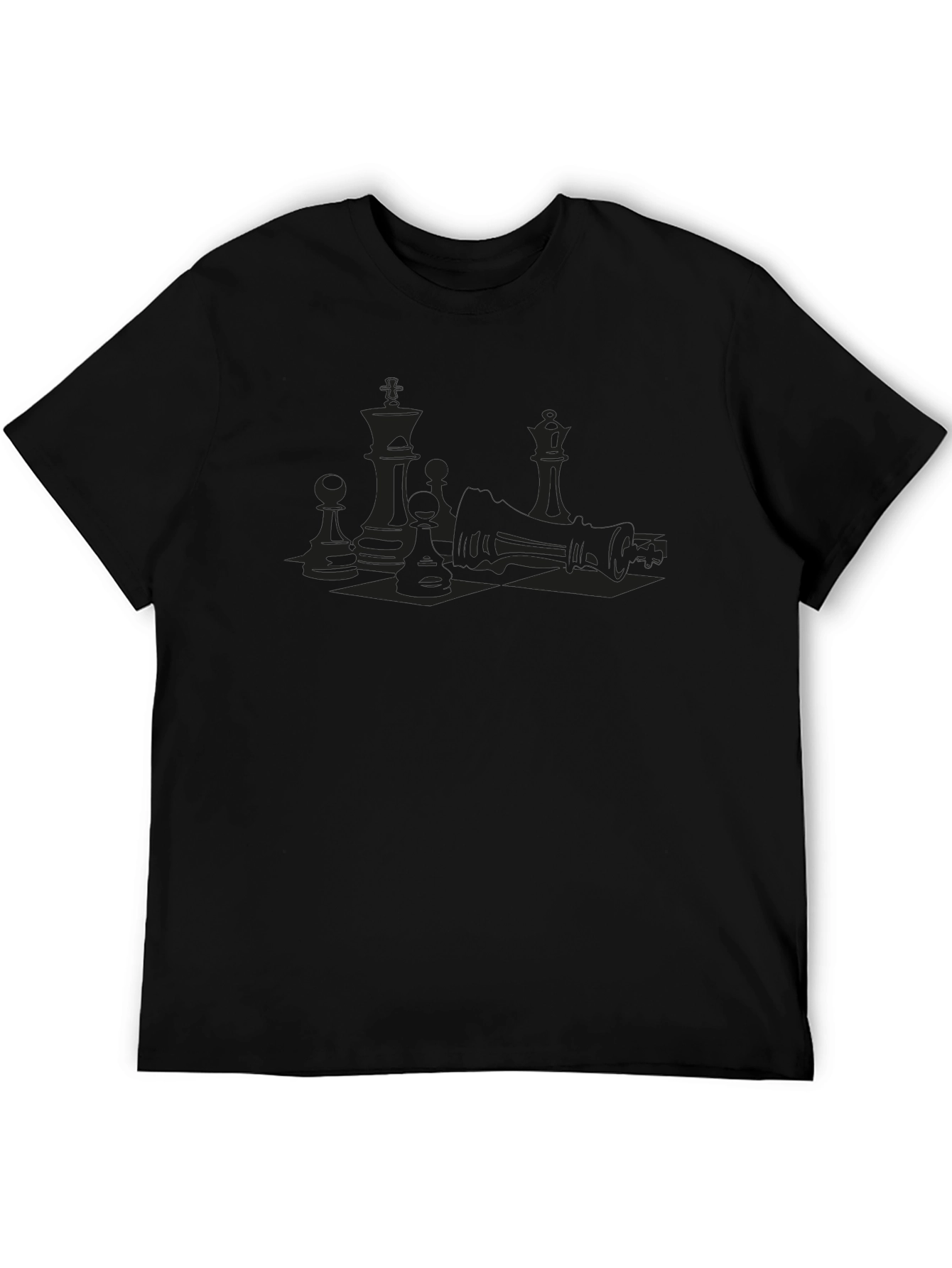 Chess Game T-Shirt - Strategic Style