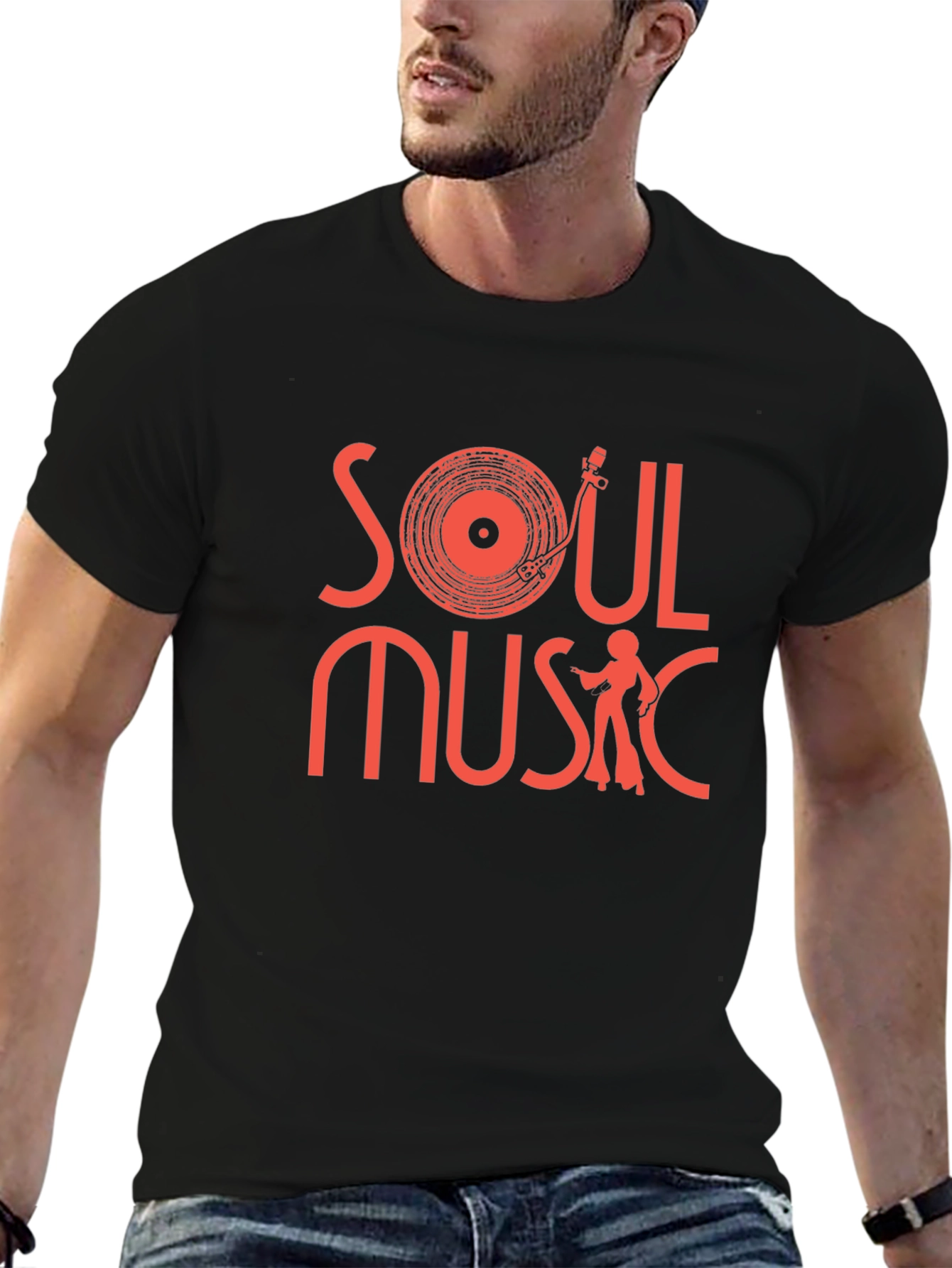 Soul Music T-Shirt - Retro Graphic Tee