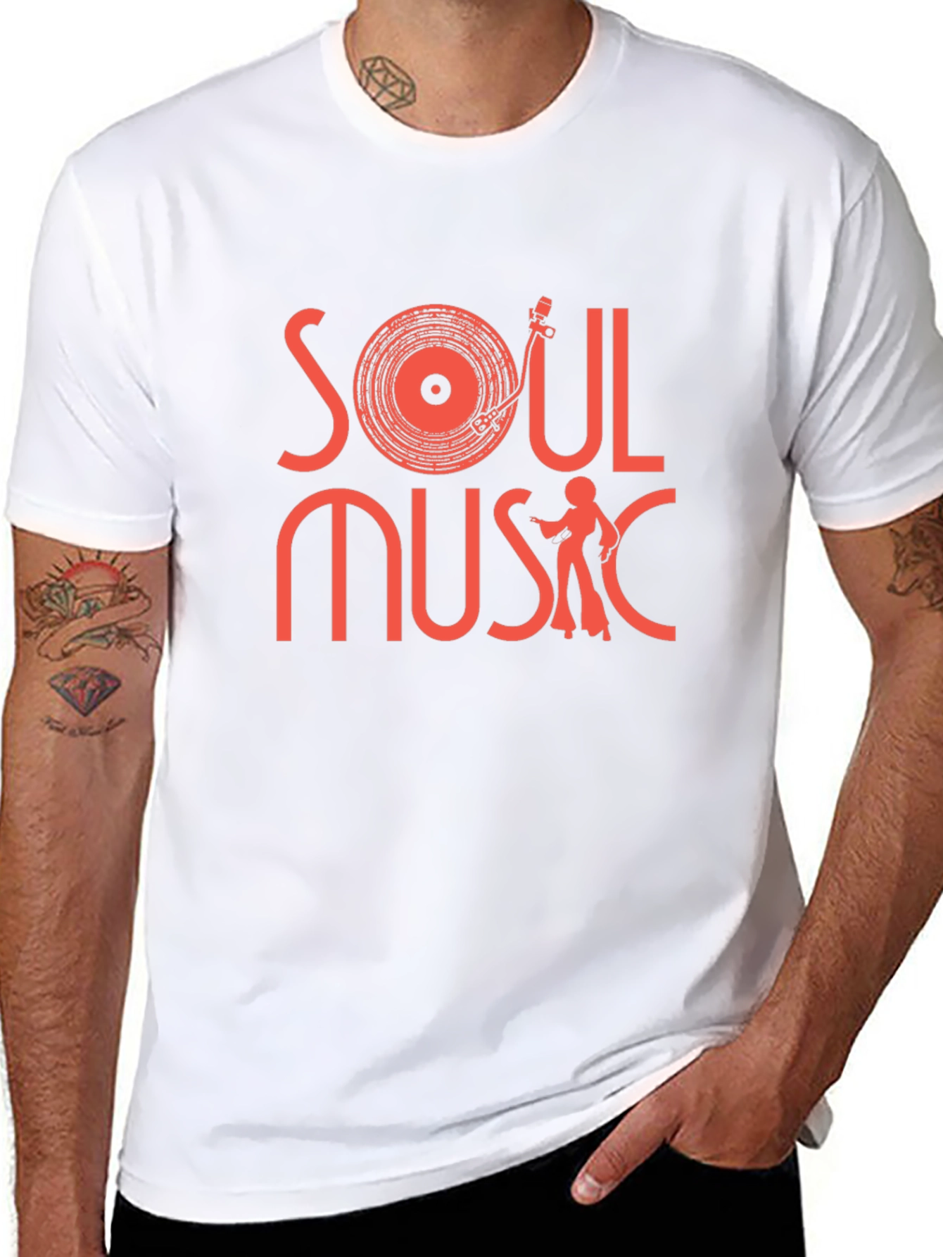 Soul Music T-Shirt - Retro Graphic Tee