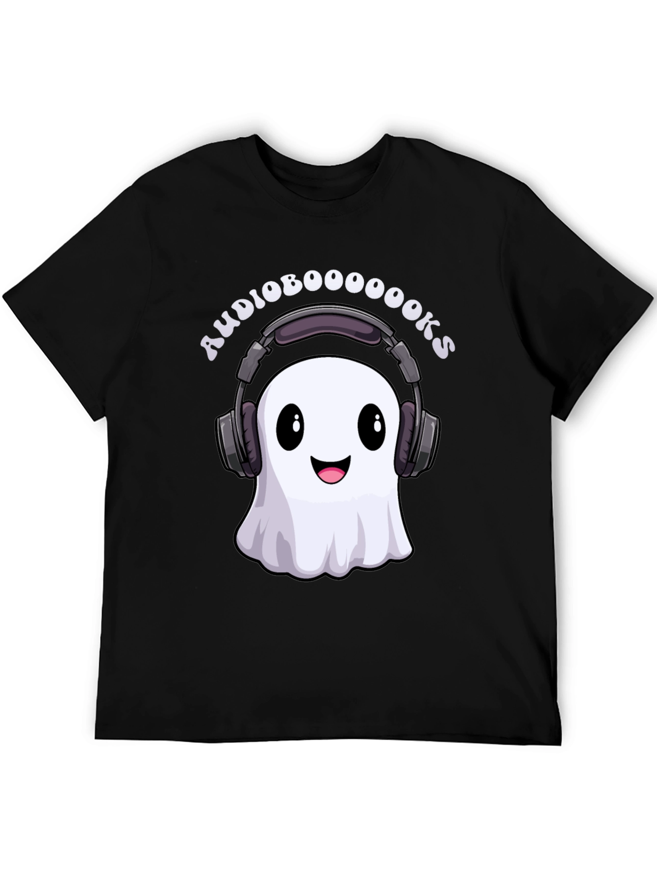 Audioboooooooks Ghost T-Shirt