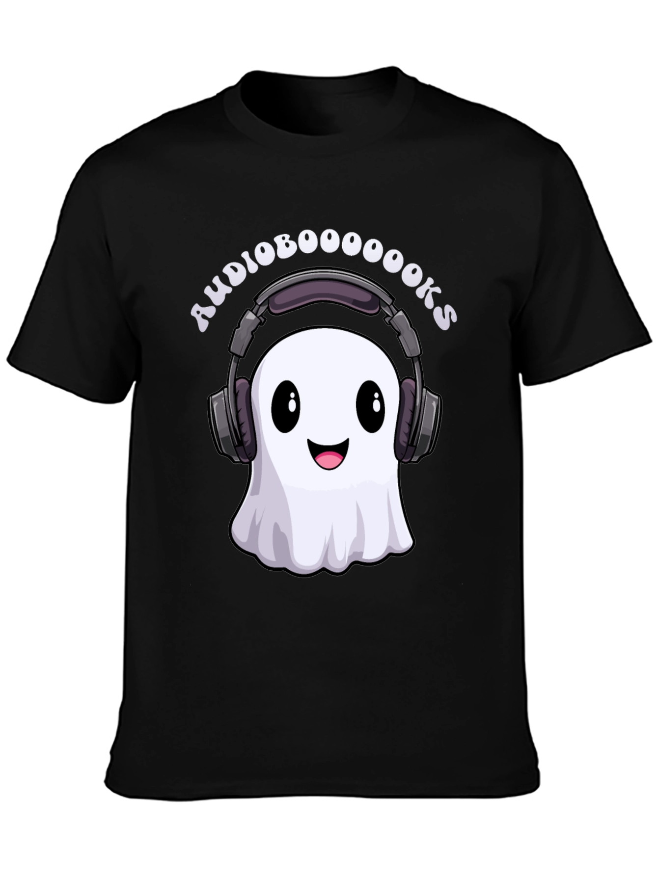 Audioboooooooks Ghost T-Shirt