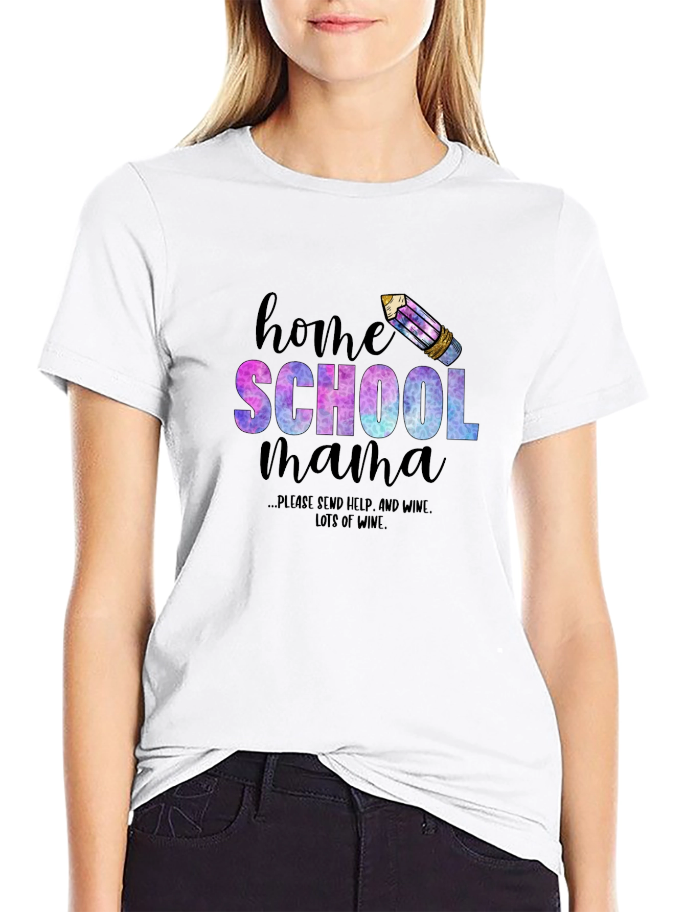 Homeschool Mama T-Shirt - Funny Teacher Tee