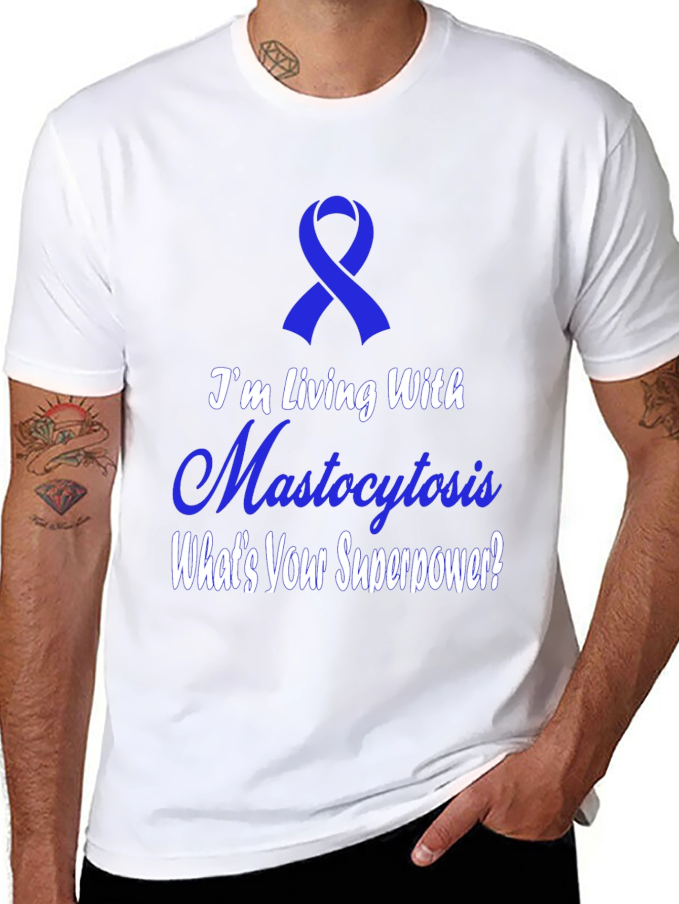 Mastocytosis Awareness T-Shirt - Whats Your Superpower?