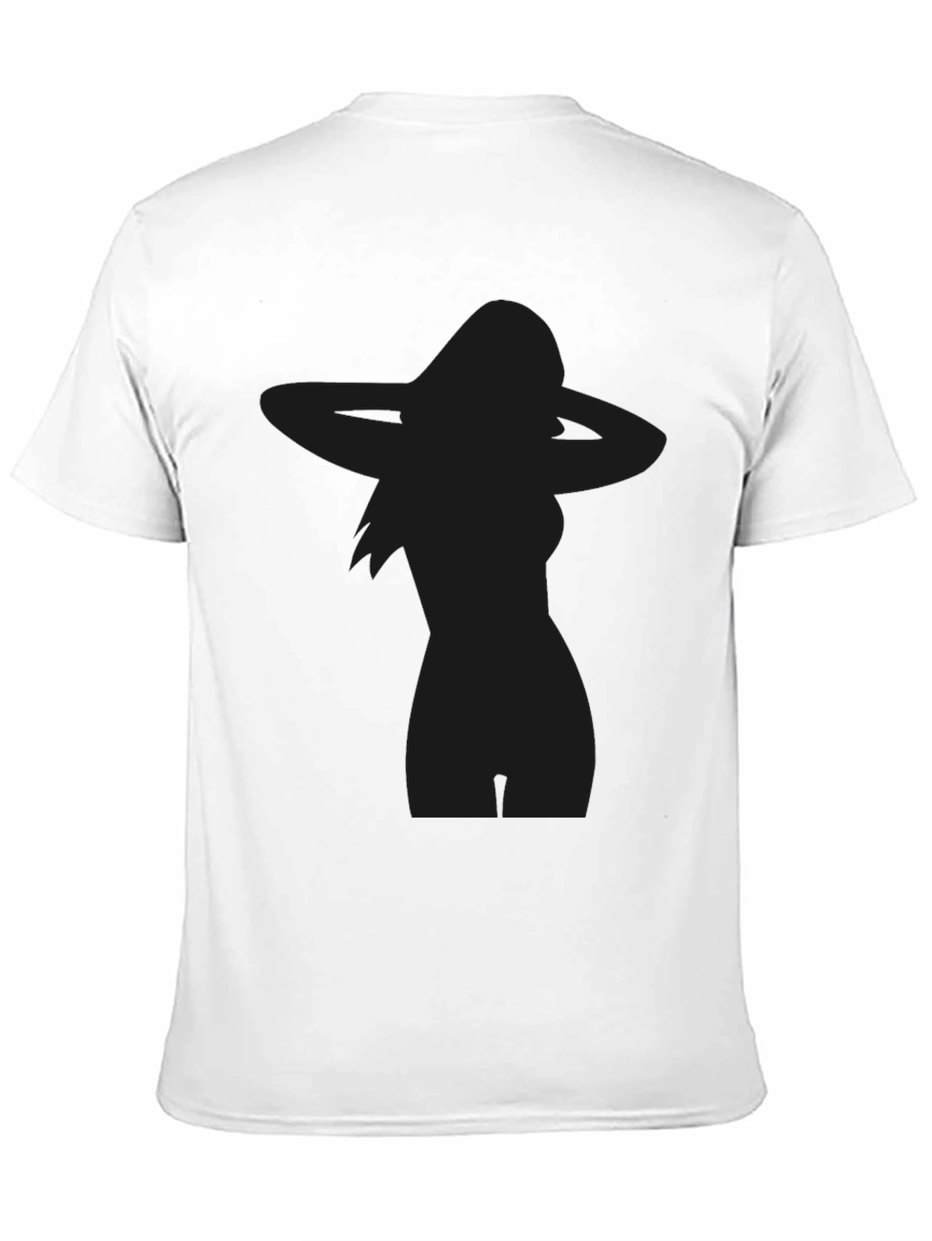 Silhouette Tee - Sexy Woman Print