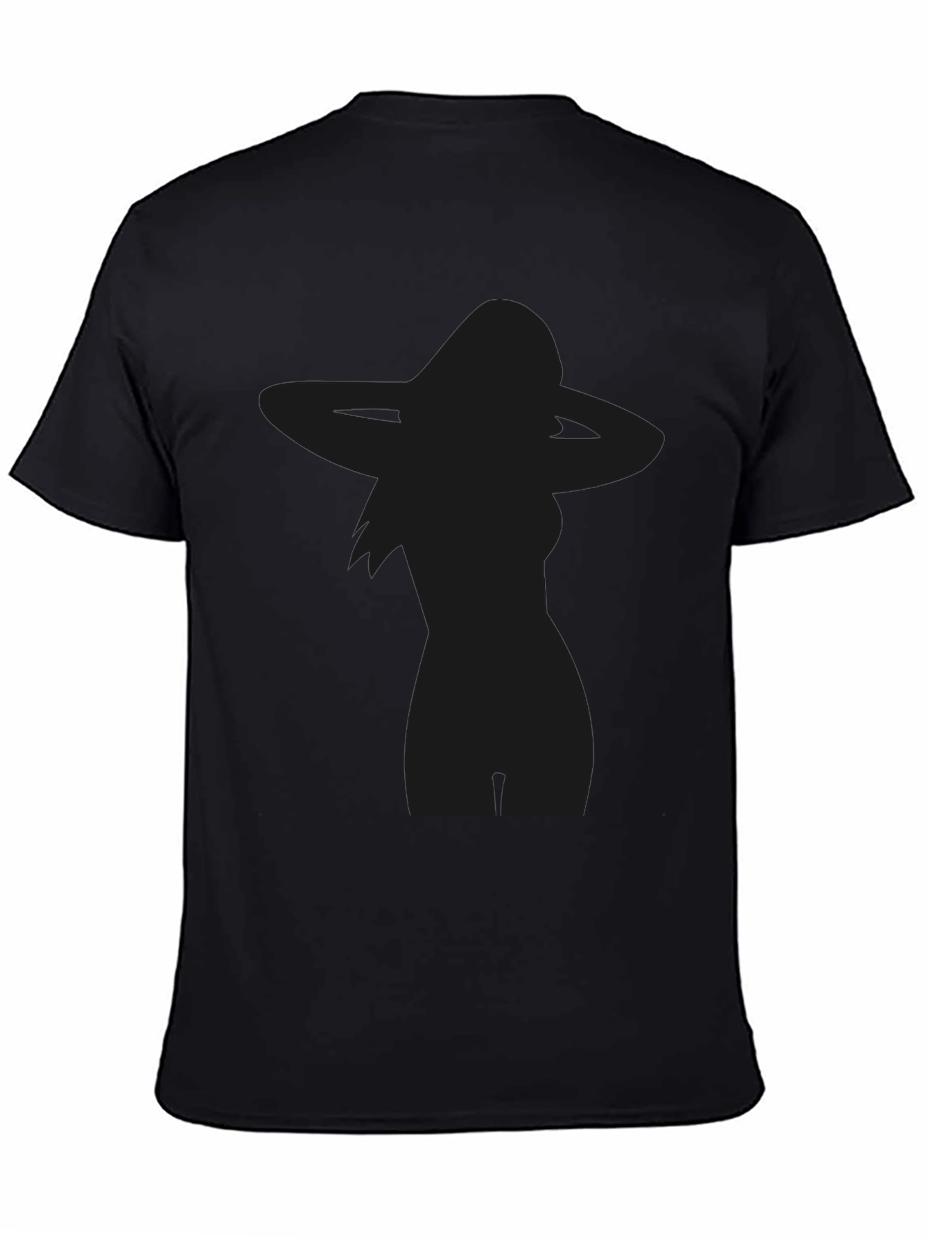 Silhouette Tee - Sexy Woman Print