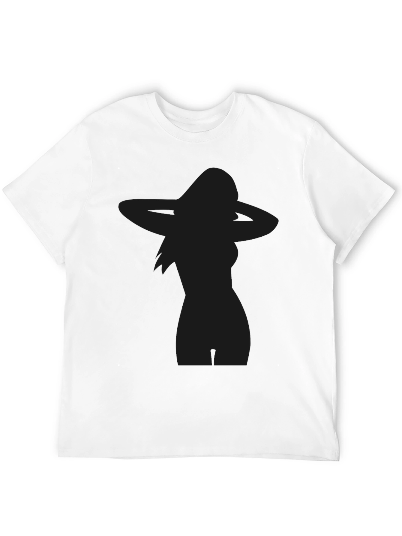 Silhouette Tee - Sexy Woman Print