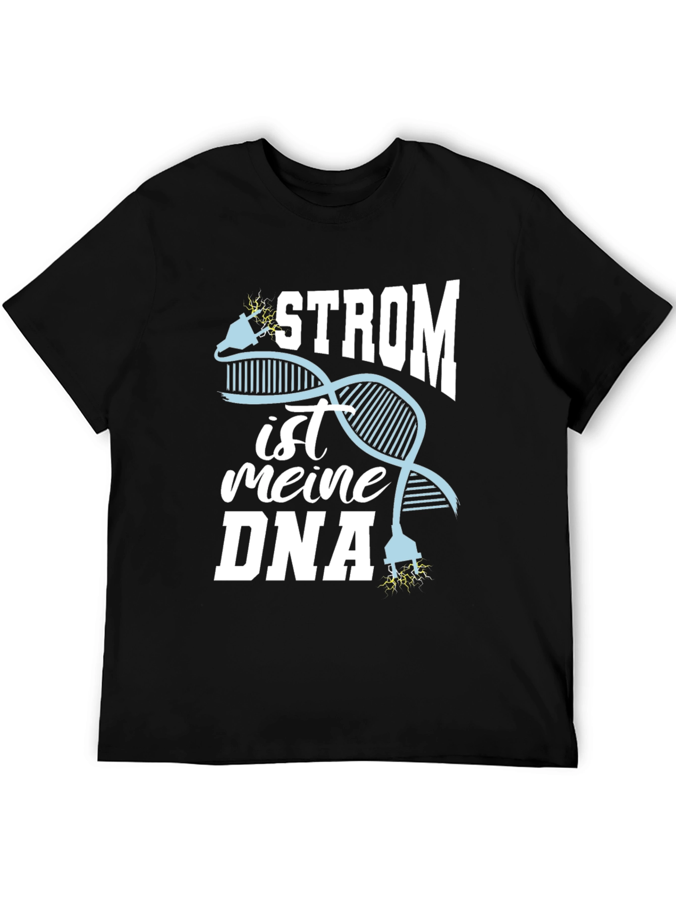 Strom ist meine DNA T-Shirt - Electrician DNA Tee