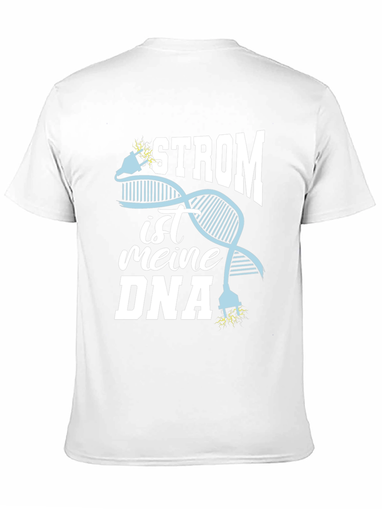 Strom ist meine DNA T-Shirt - Electrician DNA Tee