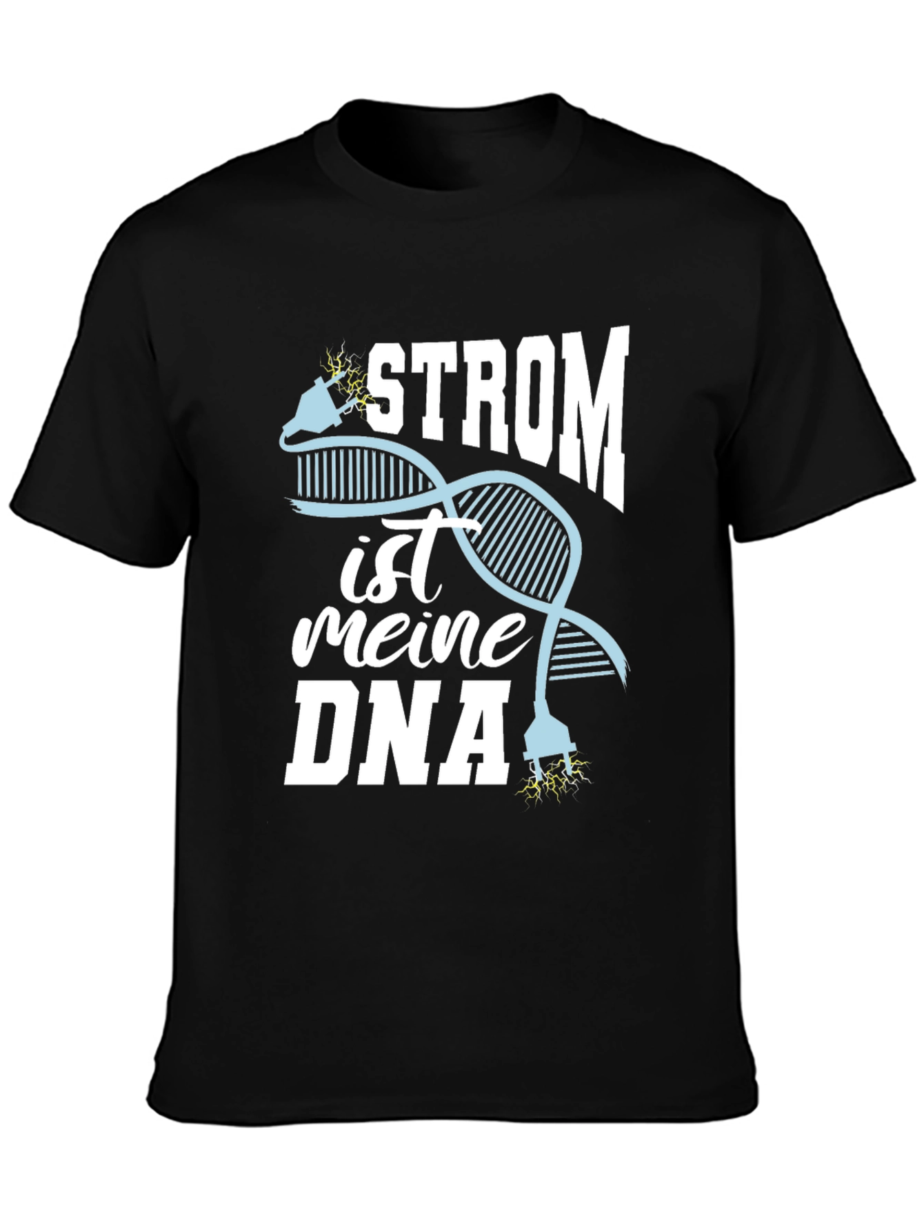 Strom ist meine DNA T-Shirt - Electrician DNA Tee