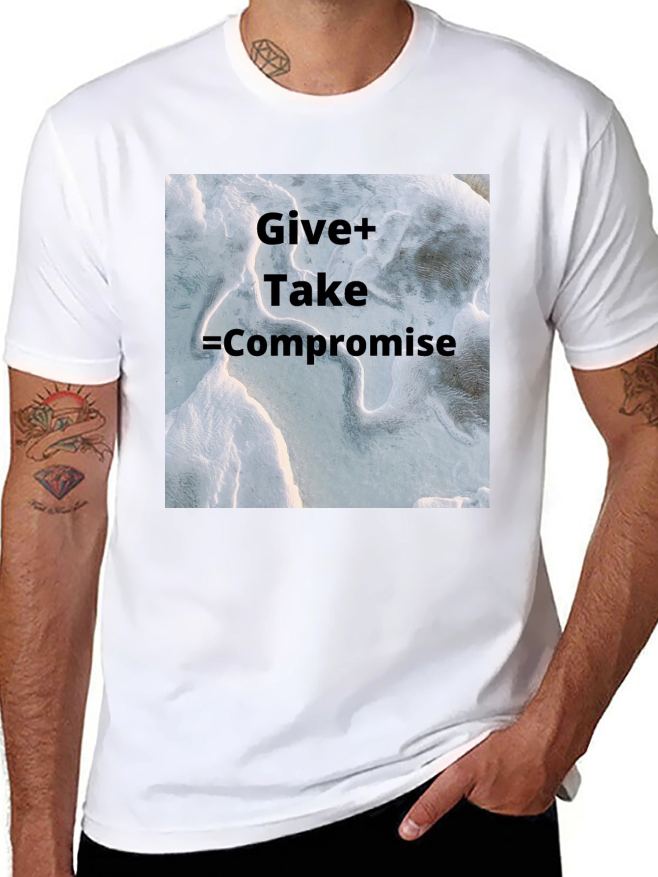 Give Take Compromise Graphic T-Shirt