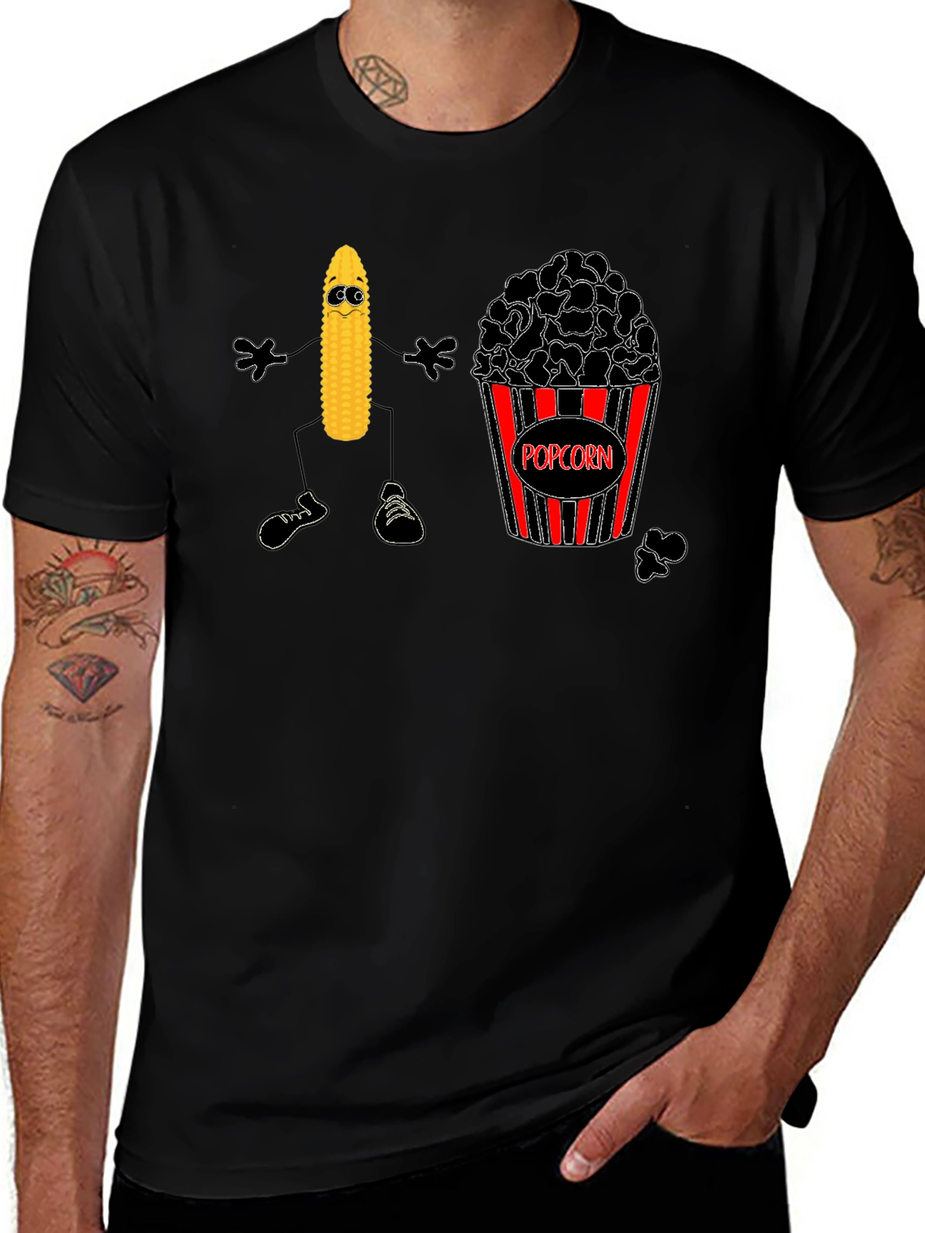 Corn & Popcorn Graphic Tee
