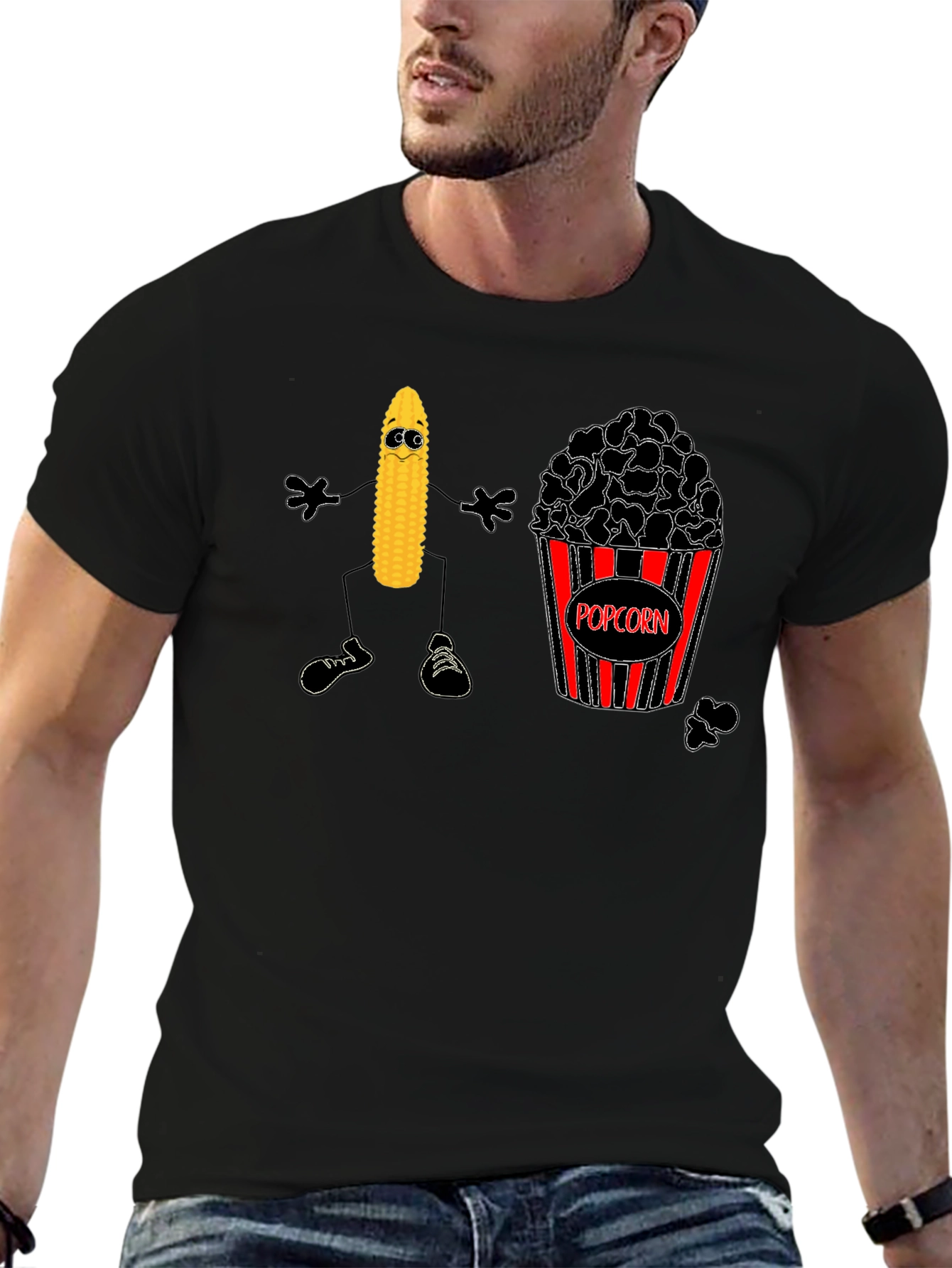 Corn & Popcorn Graphic Tee