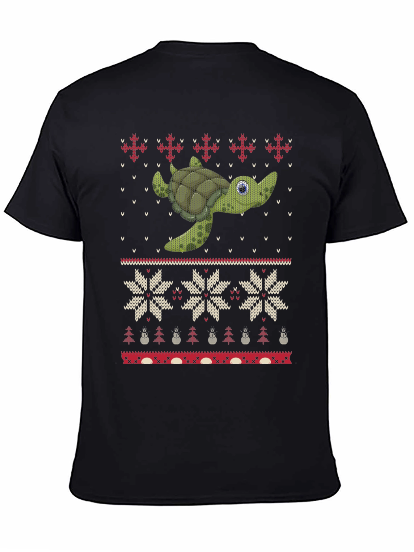Turtle Ugly Christmas Sweater T-Shirt