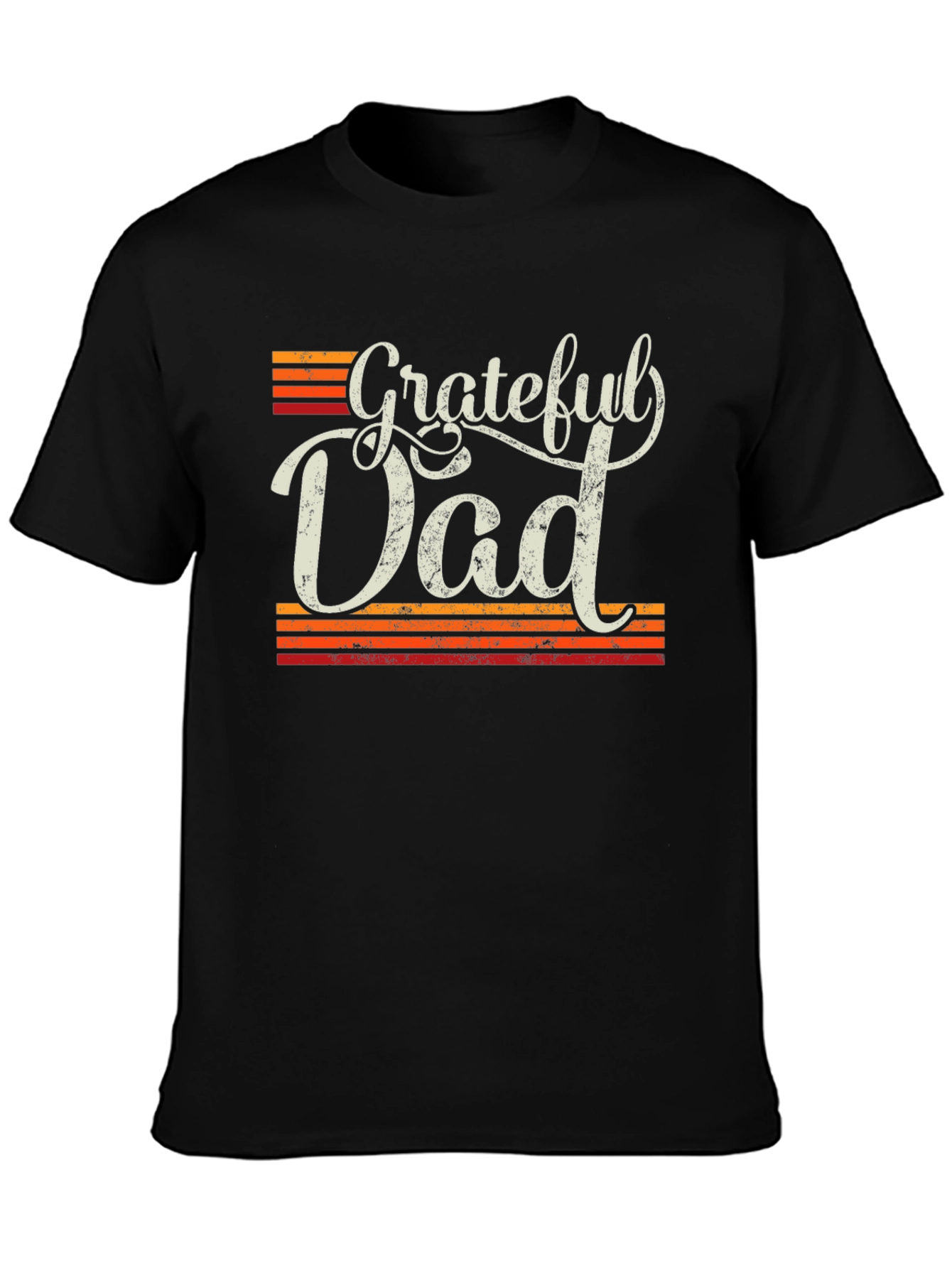 Grateful Dad Retro Graphic T-Shirt