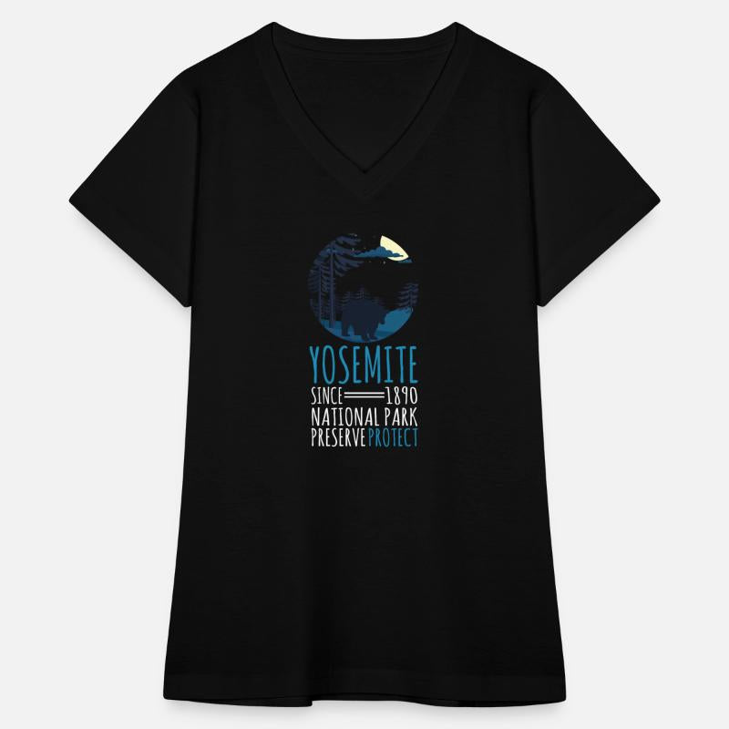 Dark Moon Bear Lover Gift Yosemite Since 1890