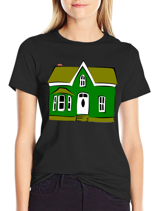 Green House T-Shirt Quirky Graphic Tee