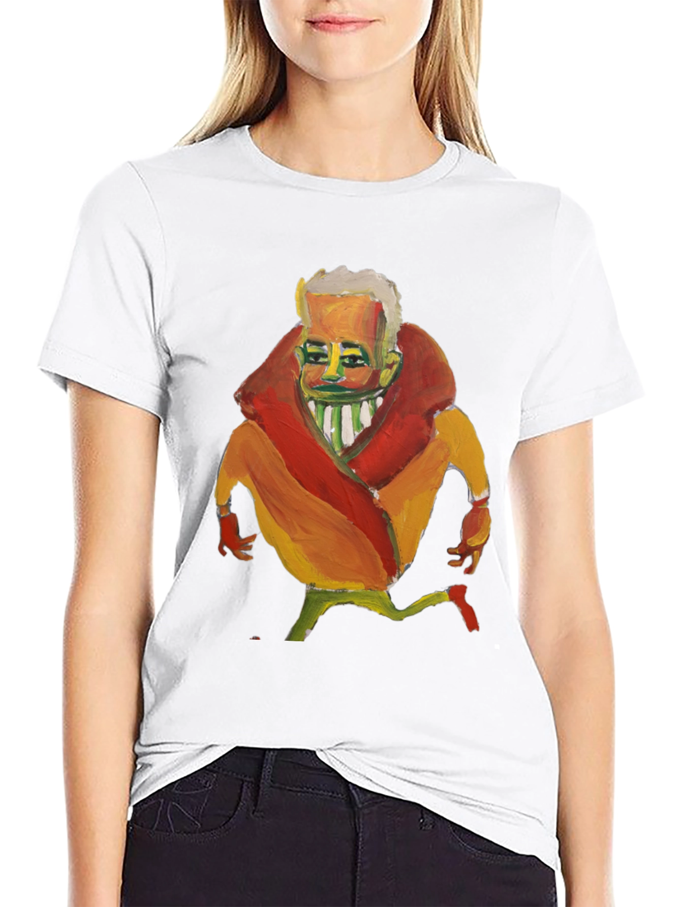 Abstract Art Graphic Tee - Unique Design